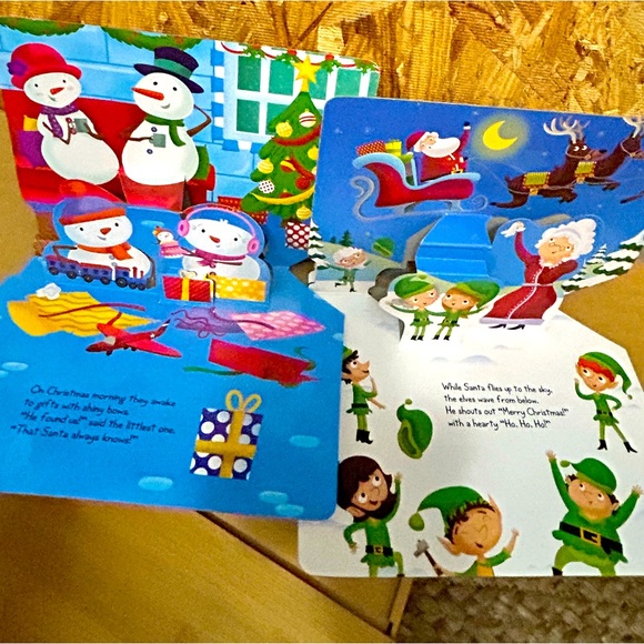 Kids pop up board book (2) The Week Before Christmas, & The Christmas Surprise - Picture 13 of 15